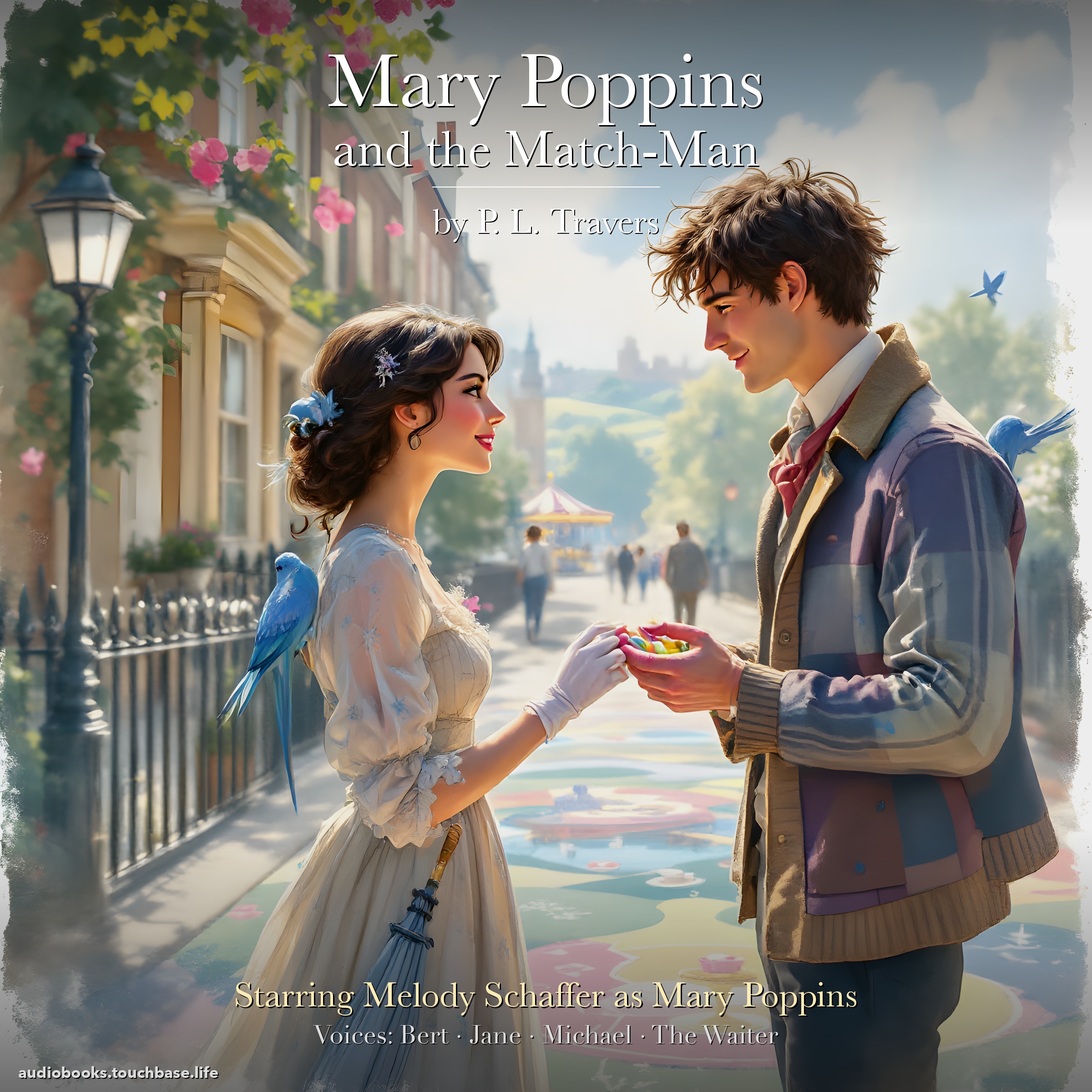 Mary Poppins and the Match-Man audiobook cover